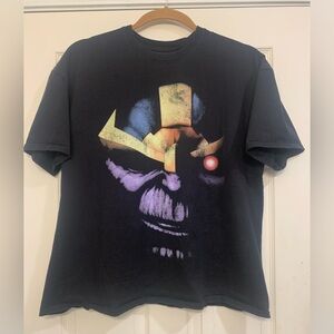 GOAT CREW & Marvel Collaboration Villian Thanos  Graphic XL T-Shirt.     2707